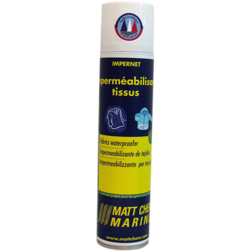 MATT CHEM Impernet Imperméabilisant textiles aérosol ciré bottes de