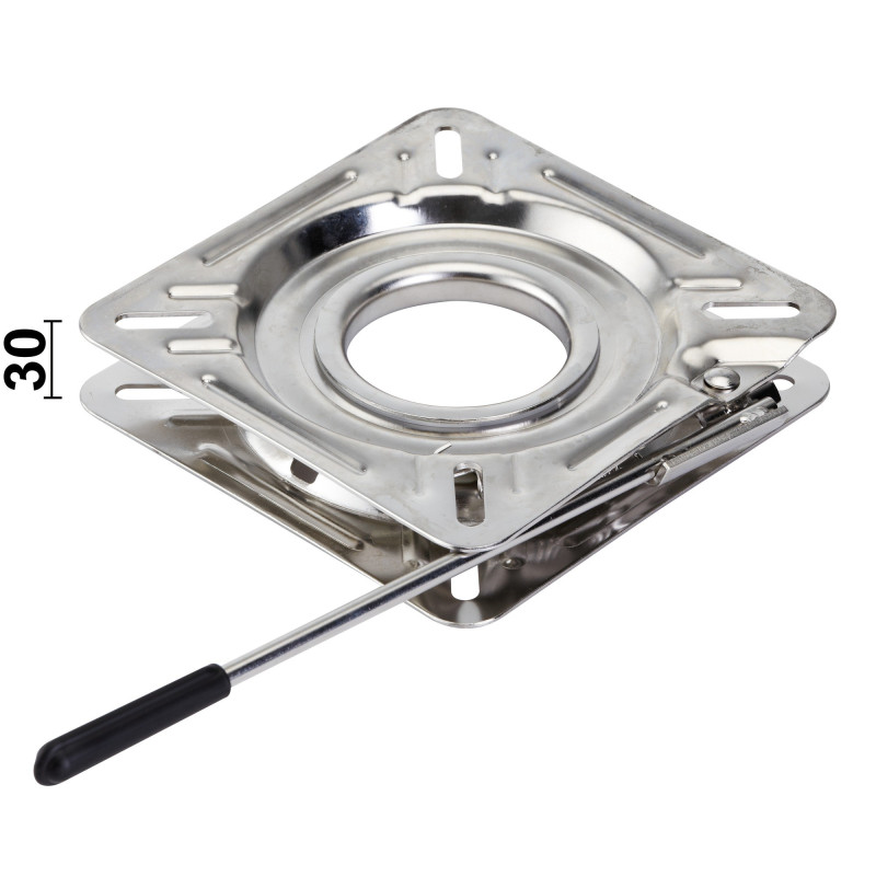 Osculati Platine Inox Pivotante Rotative Pour Si Ge Pilote De Bateau