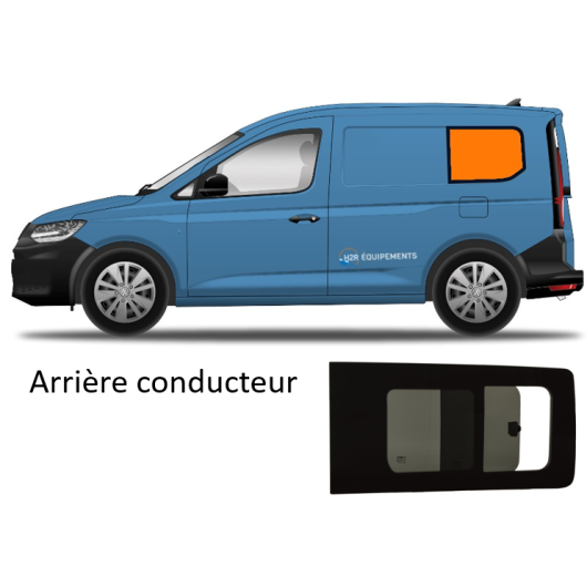 Baie Lat Rale Carbest Vw Caddy Apr S Fenetre Pour Van Am Nag