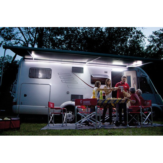 Shiwaki 12V 20 LED Barre De Lumière pour Auvent pour Camping-Car, éclairage  Extérieur De Remplacement pour Véhicules De Camping, Caravanes Et