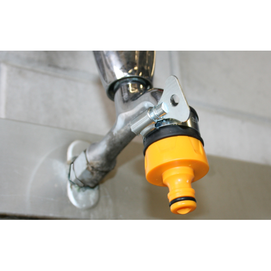Raccord robinet universel pour tête de robinet : 34 - 43 mm