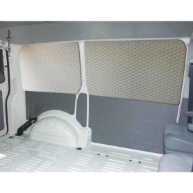 Moquette acoustique adhésive gris côtelé pour sellerie auto, camion, van  aménagé, camping car, fourgon utilitaire.