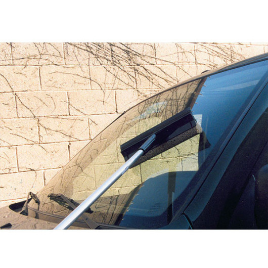 Raclette alu télescopique lave vitre 125cm camping car fourgon voiture