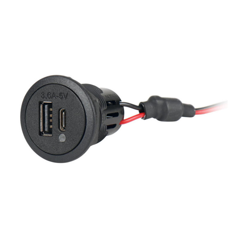 CARBEST Douche recharge USB pour jerrican fourgon aménagé