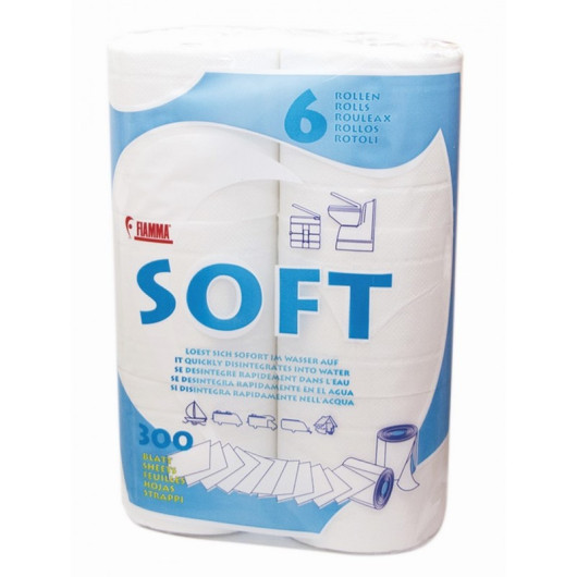 Fiamma Soft 6 Rollen, Produit chimique pour WC