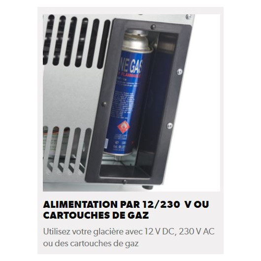 DOMETIC CombiCool ACX3 40 - glacière portable 12/230V & gaz de plein air -  H2R Equipements