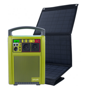 Batterie nomade 24A avec panneau solaire pliable 50 W Revolt - Équipement  caravaning