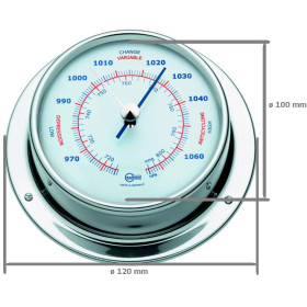 Baromètre Thermomètre Hygromètre Gamme 100 Laiton AD BARIGO - BARIGO -  Accastillage Diffusion