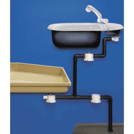 Tuyau d'évacuation flexible universel pour évier sanitaire flexible pour la  cuisine anti-obstruction tuyau d'évier accessoire tuyau de vidange pour
