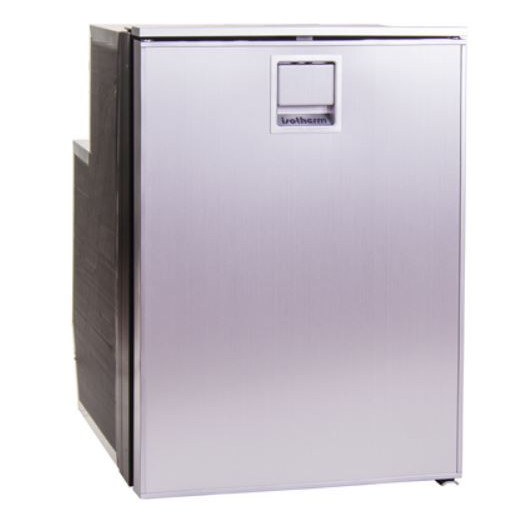 Réfrigérateur à tiroir inox 49L