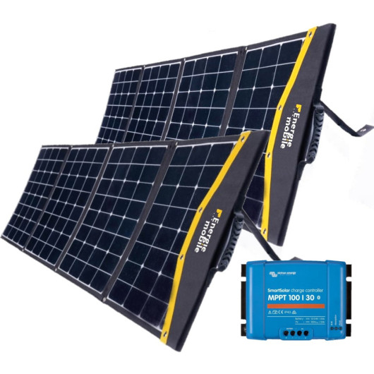 1pc Kit De Panneau Solaire Pliable Avec Port USB Panneaux - Temu