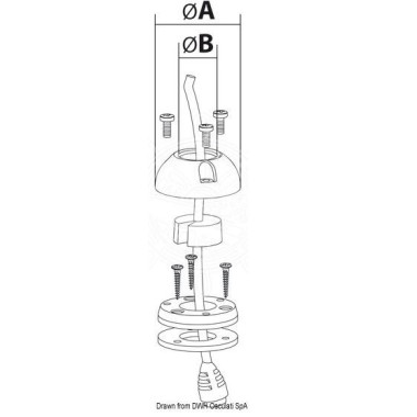 Passe-fils câble étanche extra-plat bateau, fourgon, van aménagé &  camping-car INDEXMARINE