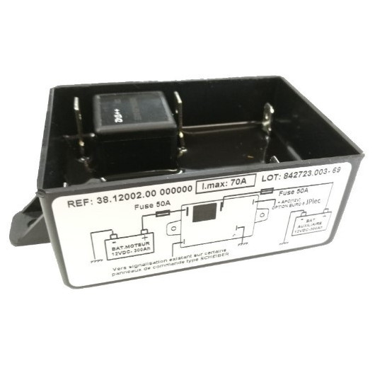 UNISPLIT 160.12 EURO 6 - Le coupleur/séparateur de batteries