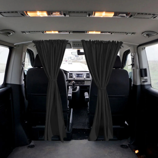 Rideau de séparation de cabine pour VW Transporter T6.1 2019-2023 Noir –  omac-france