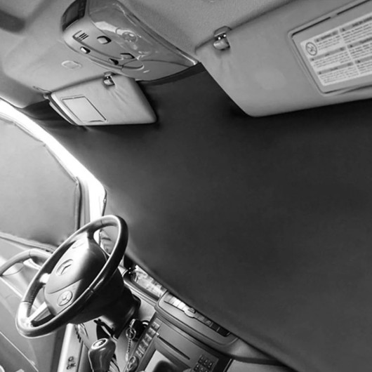 Rideau de séparation cabine conducteur occultant noir pour Volkswagen  Transporter T5 T6