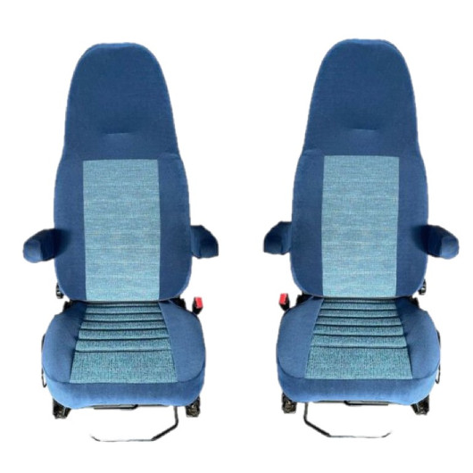 Housses de sièges éponge pour cabine Camping-car Fourgon - Bleu nuit