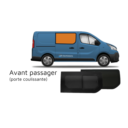 CARBEST Baie latérale pour fourgon aménagé Renault Trafic 3 - fenêtre pour  van - H2R Equipements