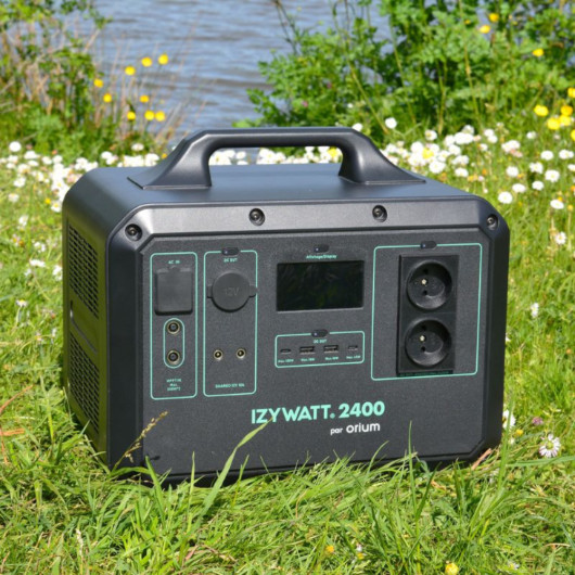 Batterie nomade ORIUM Izywatt 1200 - Générateur solaire outdoor pour van,  fourgon et bateau - H2R Equipements