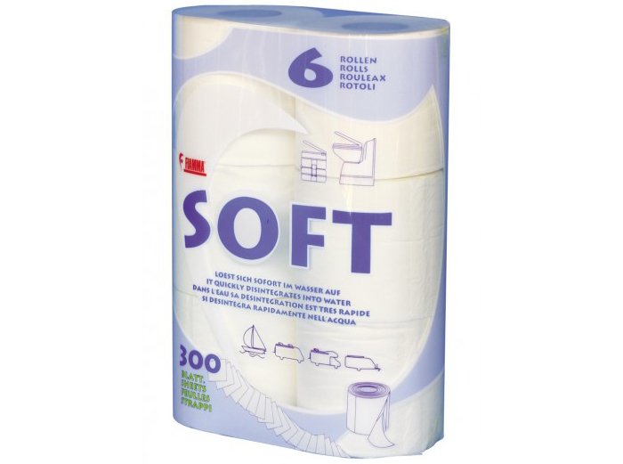 All-Soft CAMP4 - Papier toilette WC chimique & portable camping-car, camping  & bateau - H2R Equipements
